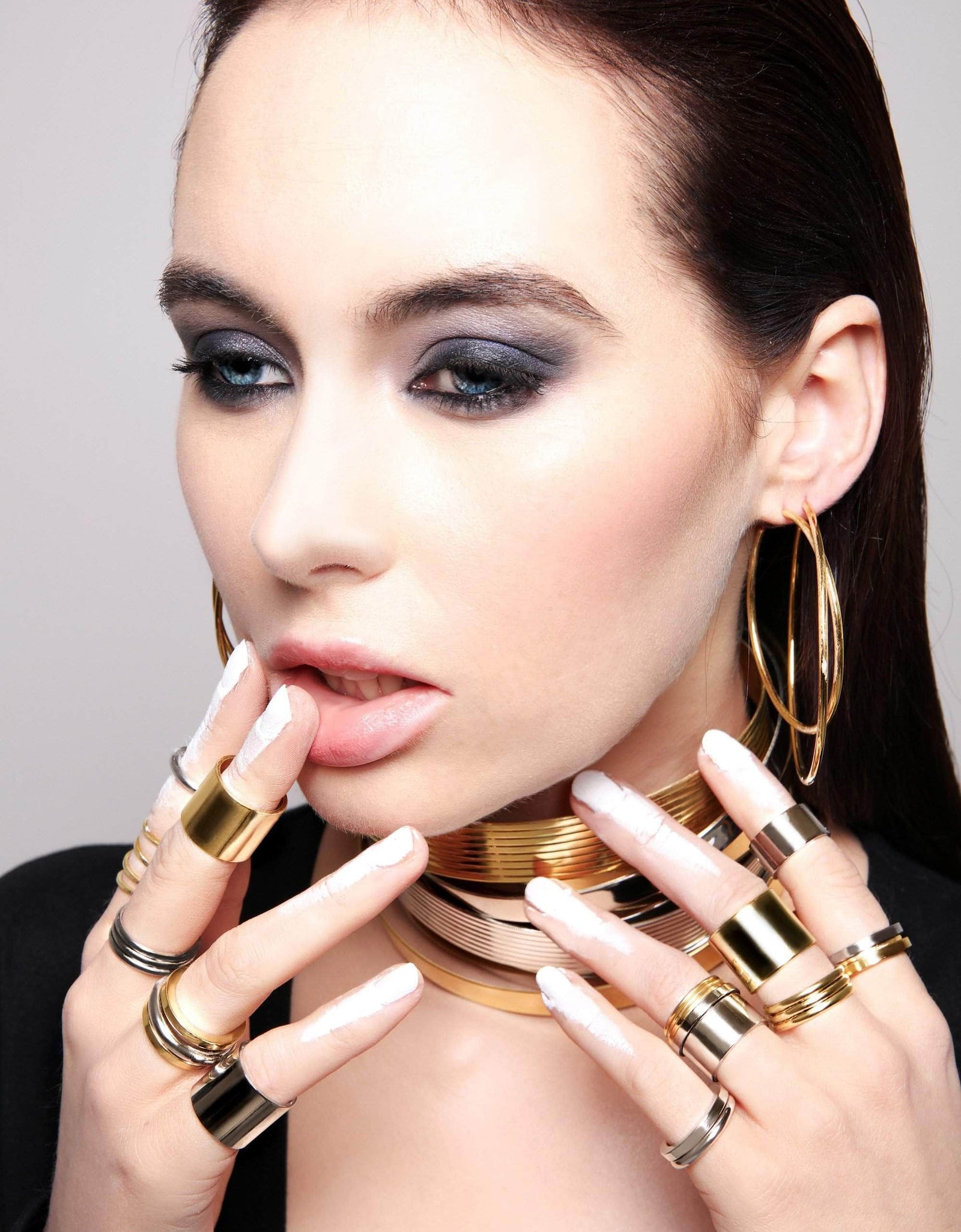 Triple Domed Ring by eklexic jewelry