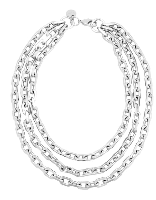 Load image into Gallery viewer, Triple Layer Lennon Necklace by eklexic jewelry
