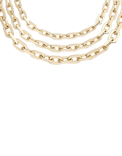 Load image into Gallery viewer, Triple Layer Lennon Necklace by eklexic jewelry
