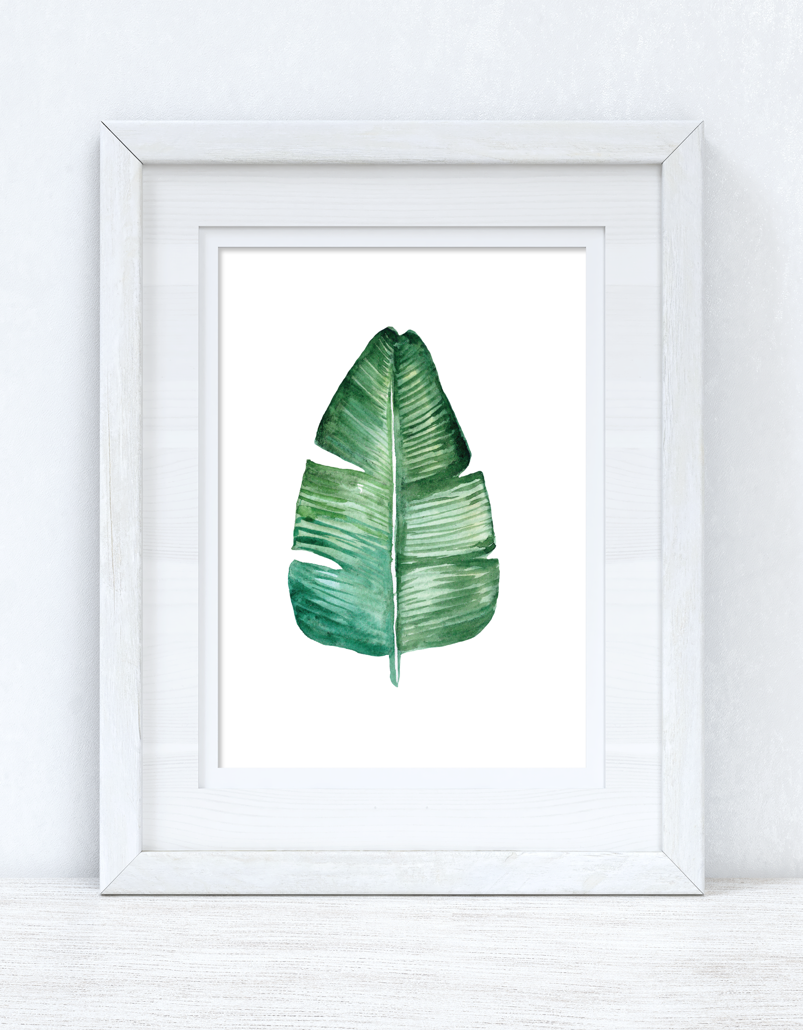 Tropical Summer Leaf 2 Summer Seasonal Wall Home Decor Print by WinsterCreations™ Official Store