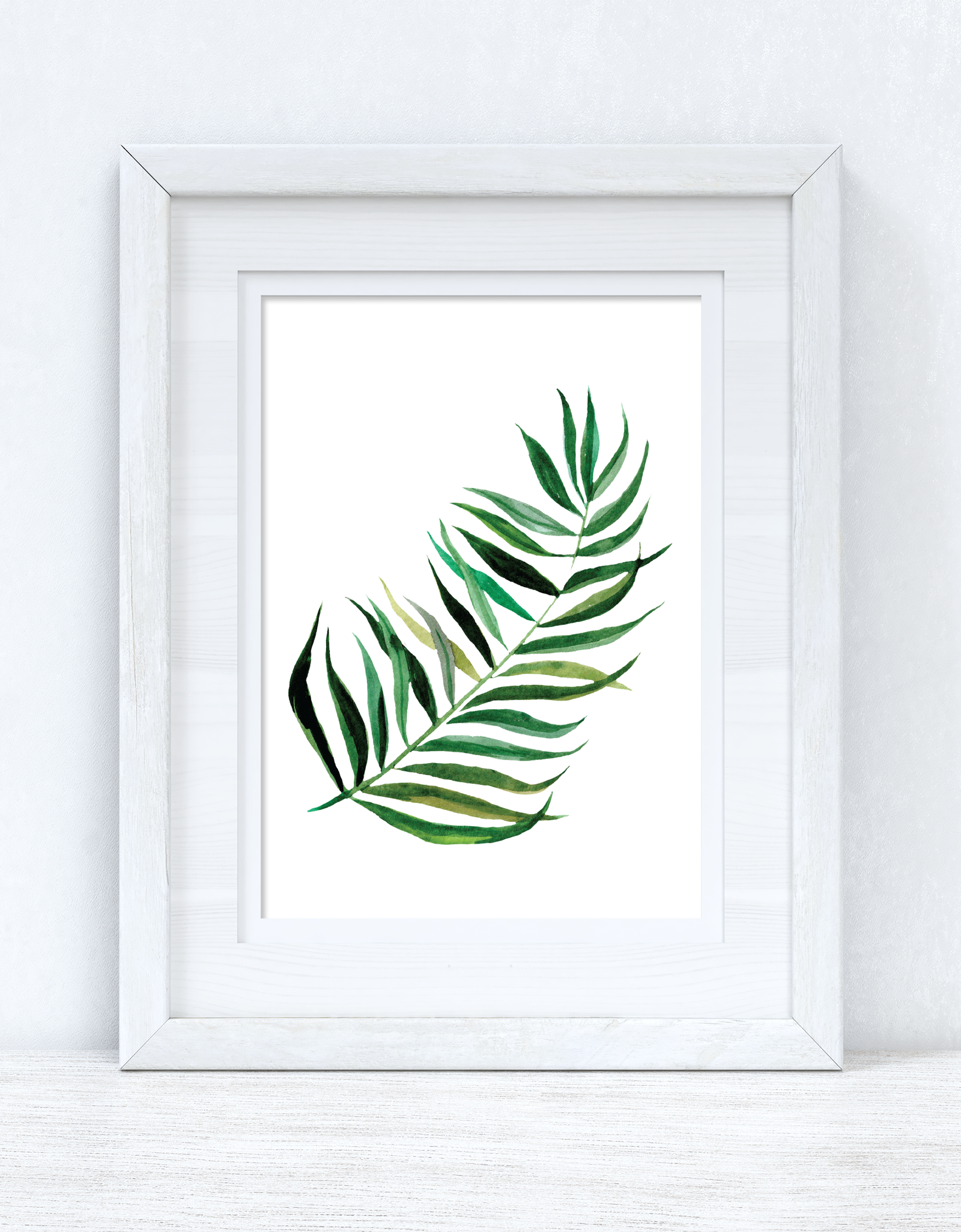 Tropical Summer Leaf Summer Seasonal Wall Home Decor Print by WinsterCreations™ Official Store