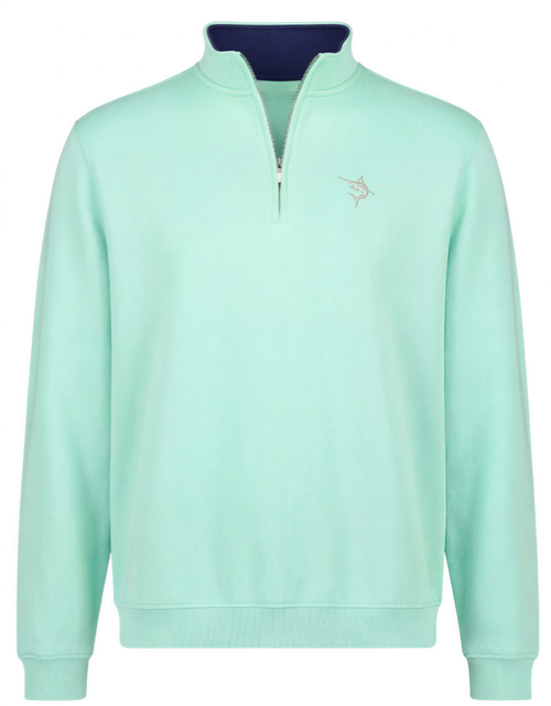 Load image into Gallery viewer, Turnberry Quarter Zip Smooth Knit
