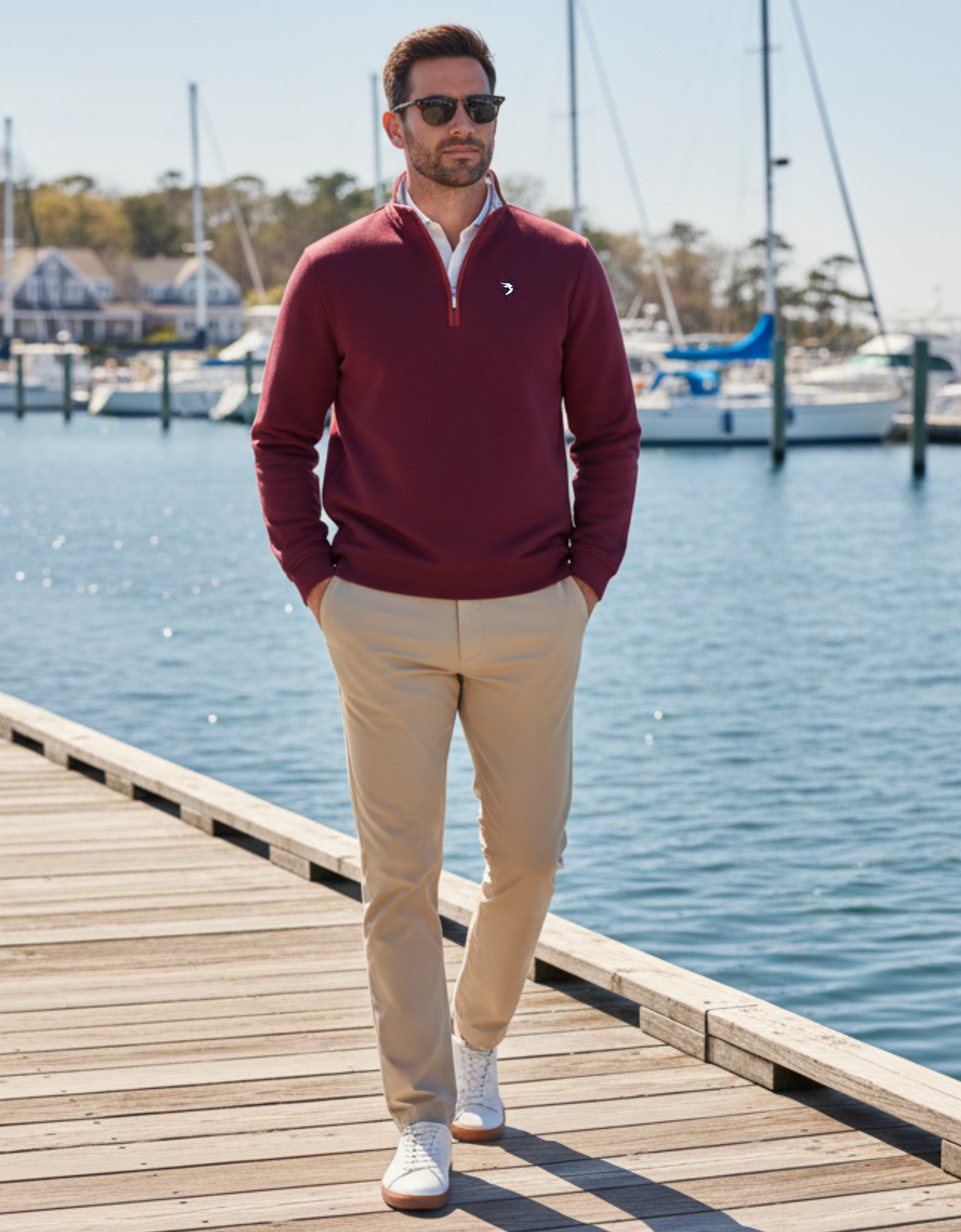 Turnberry Quarter Zip Smooth Knit