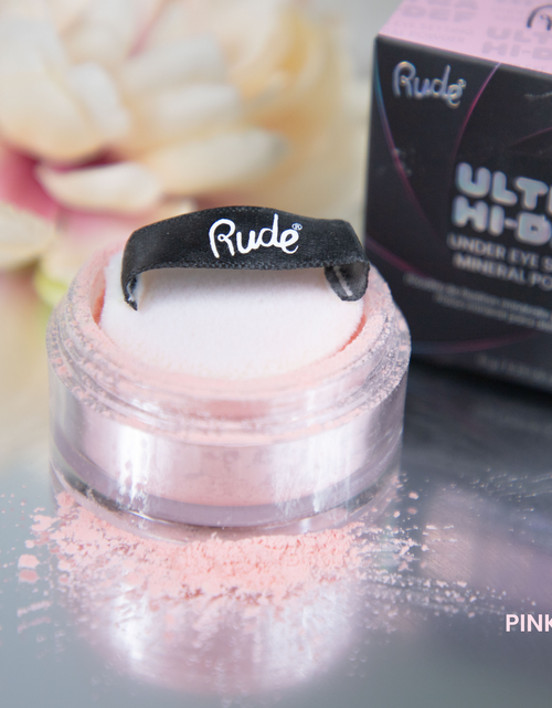 Load image into Gallery viewer, RUDE UHD Under Eye Setting Mineral Powder - Pink
