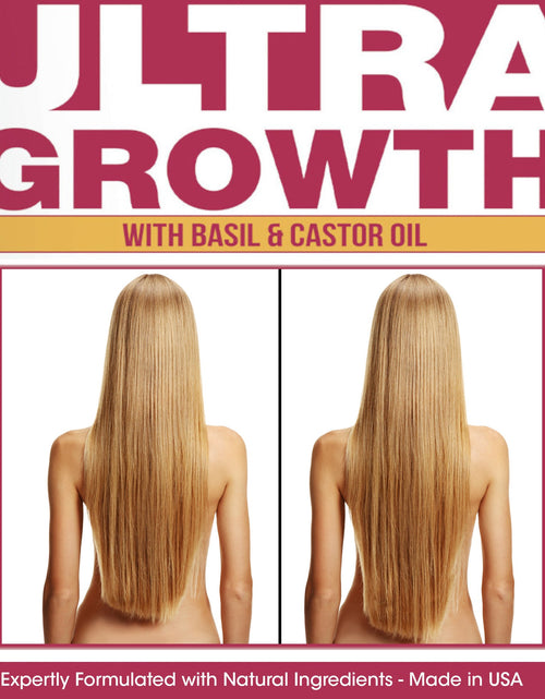 Load image into Gallery viewer, Difeel Ultra Growth Basil &amp; Castor Hair Oil Leave in Conditioning Spray 8 oz. Larger Bottle by difeel - find your natural beauty
