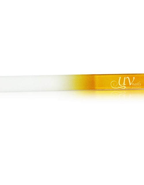 Load image into Gallery viewer, Yellow Glass Nail File by Joya Mia
