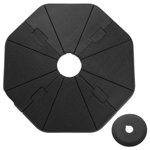 Load image into Gallery viewer, 4-Piece Fillable Umbrella Base Stand for Garden Yard Poolside
