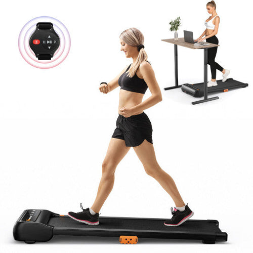 Load image into Gallery viewer, Under Desk Walking Pad Treadmill for Home/Office with Watch-Like Remote Control
