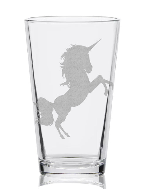 Load image into Gallery viewer, MYTHICAL CREATURES Pint Glasses by LumEngrave
