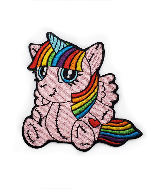 Load image into Gallery viewer, Plush Unicorn Patch by Kolorspun
