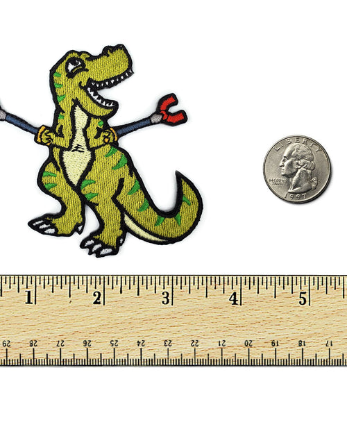 Load image into Gallery viewer, Unstoppable T-Rex Patch by Kolorspun
