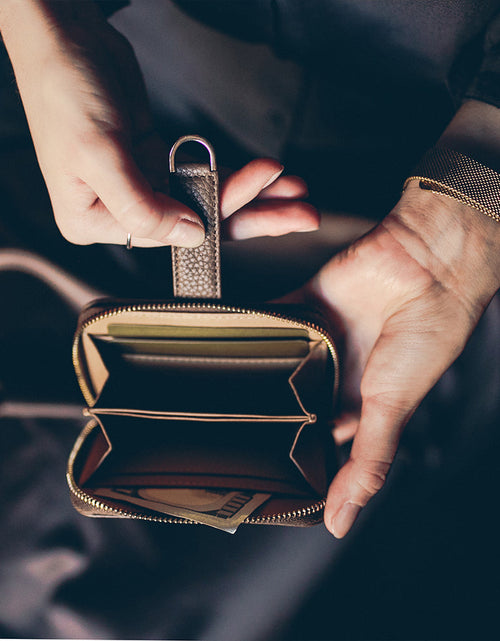 Load image into Gallery viewer, BELGRAVIA Zipper Wallet by Vaultskin

