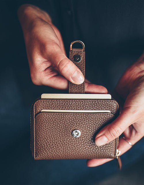 Load image into Gallery viewer, BELGRAVIA Zipper Wallet by Vaultskin
