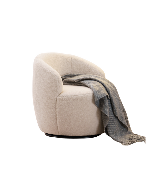 Load image into Gallery viewer, Fabric Swivel Armchair "3 Colors" by Blak Hom
