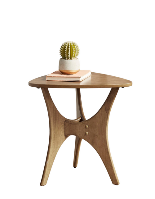 Load image into Gallery viewer, Triangle Wood Side Table by Blak Hom

