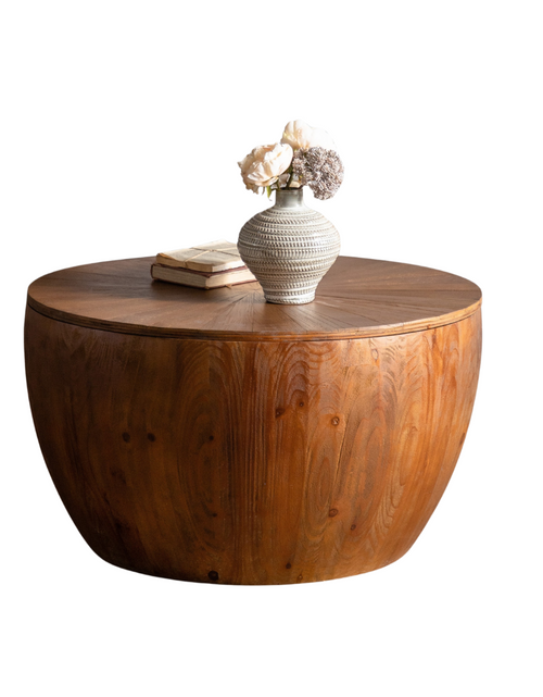Load image into Gallery viewer, Vintage Style Bucket Shaped Coffee Table by Blak Hom
