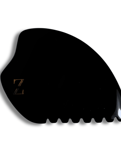 Load image into Gallery viewer, Bian Stone Gua Sha with Teeth by ZAQ Skin &amp; Body
