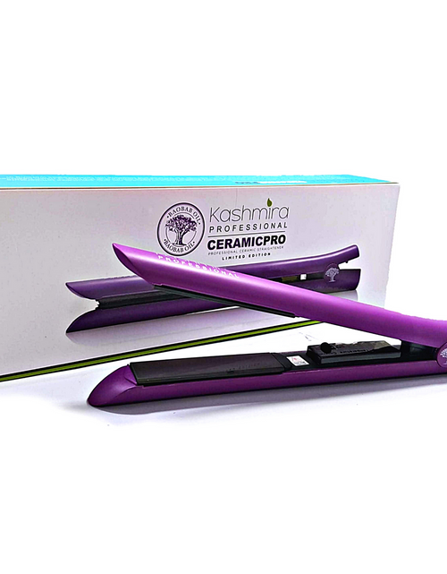 Load image into Gallery viewer, Ceramic Pro 1" Infrared &amp; Ionic Technology Flat Iron - Purple
