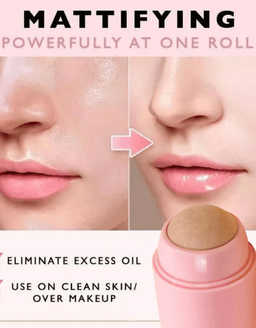 Load image into Gallery viewer, Slick Oil Absorbing Volcanic Roller [Removes Oil &amp; Shine] by Dreambox Beauty

