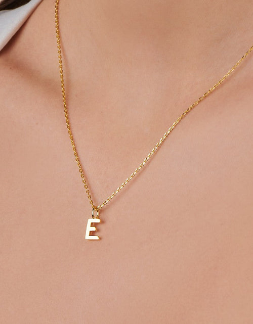 Load image into Gallery viewer, Uppercase Initial Charm - Gold by Little Sky Stone
