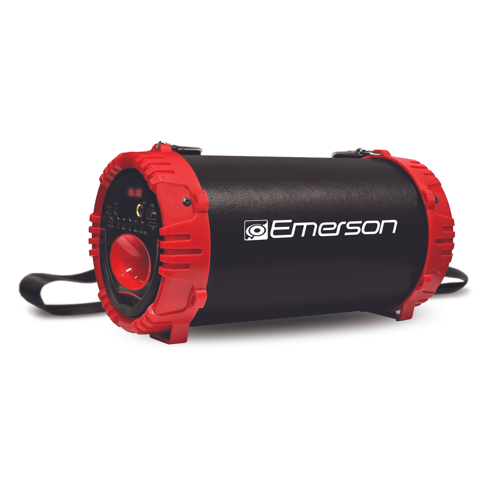 Portable Bluetooth Speaker with LED Lighting and Carrying Strap