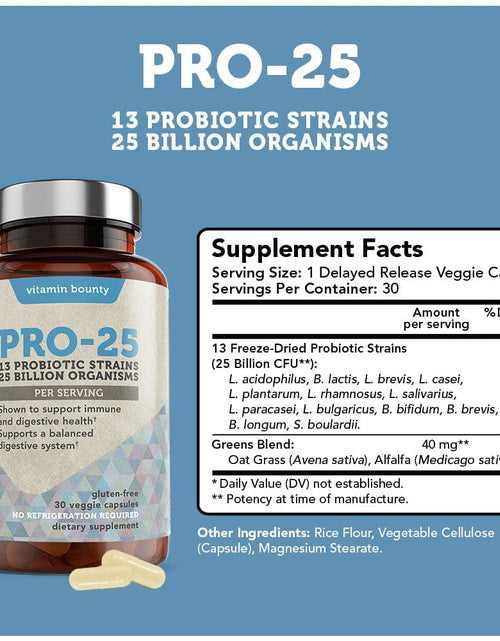 Load image into Gallery viewer, Pro-25 Probiotic by Vitamin Bounty
