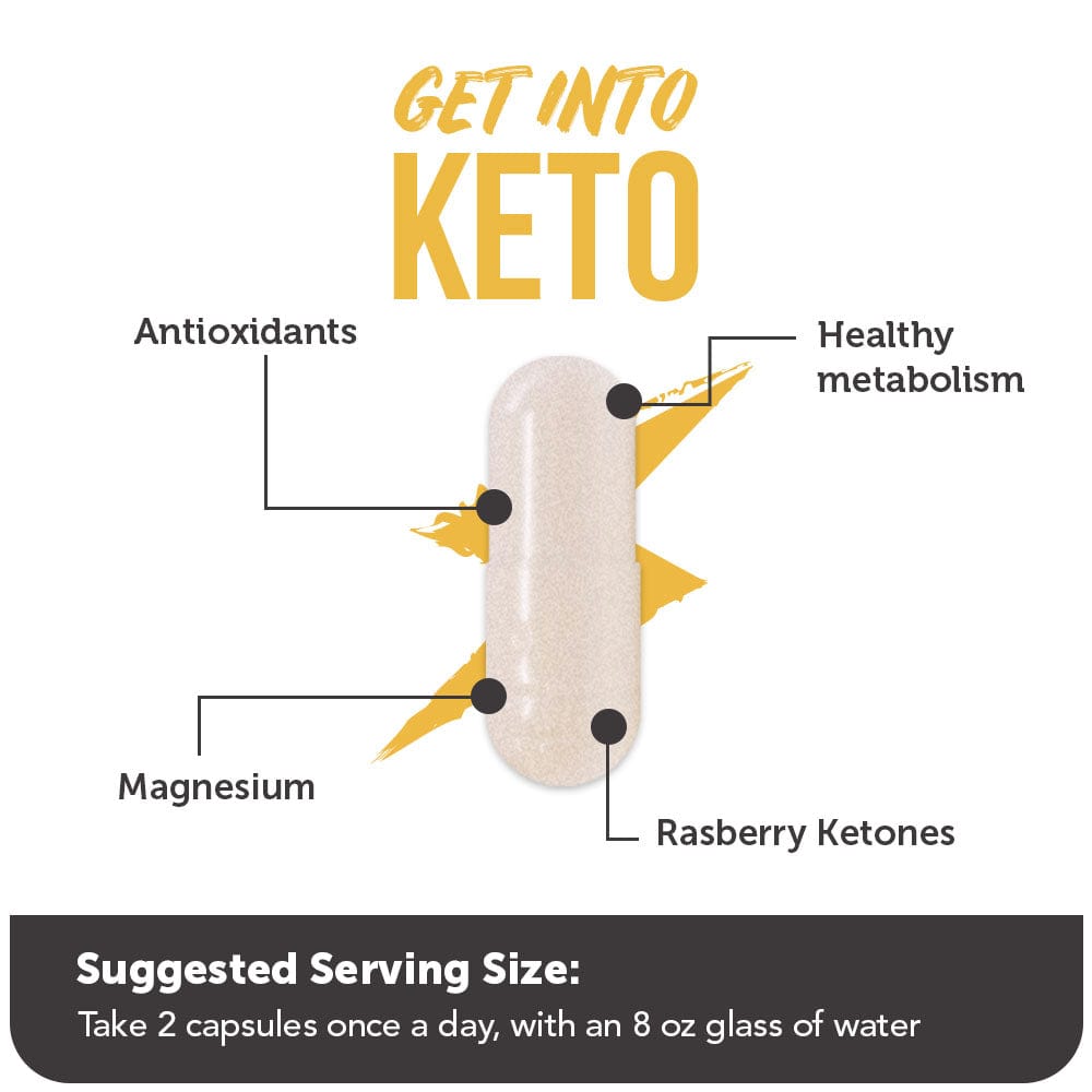 Get Into Keto - Supercharge Ketosis with Ketones by Vitamin Bounty