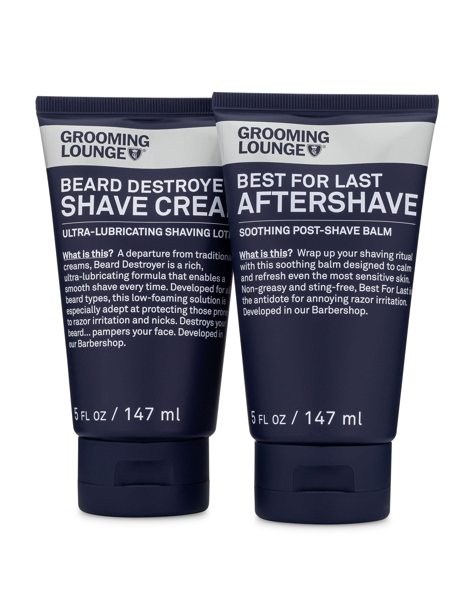 Grooming Lounge It Takes Two To Make A Shave Go Right Set (Save $8) by Grooming Lounge