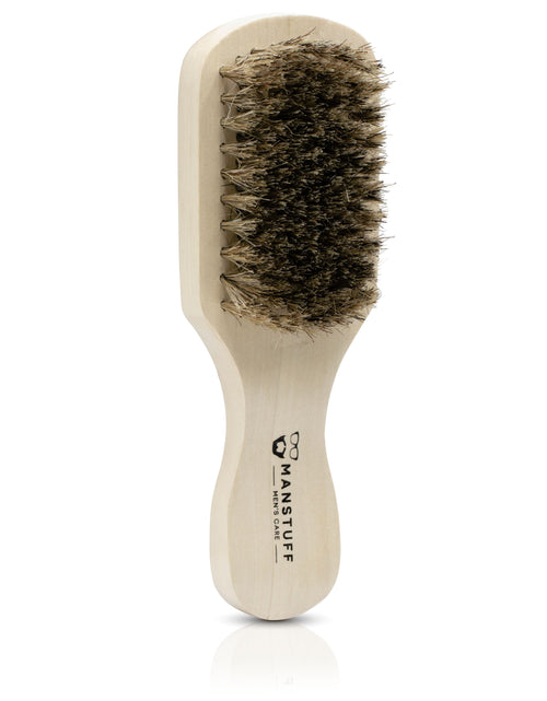 Load image into Gallery viewer, Manstuff Barber Shop Wood Boar Brush
