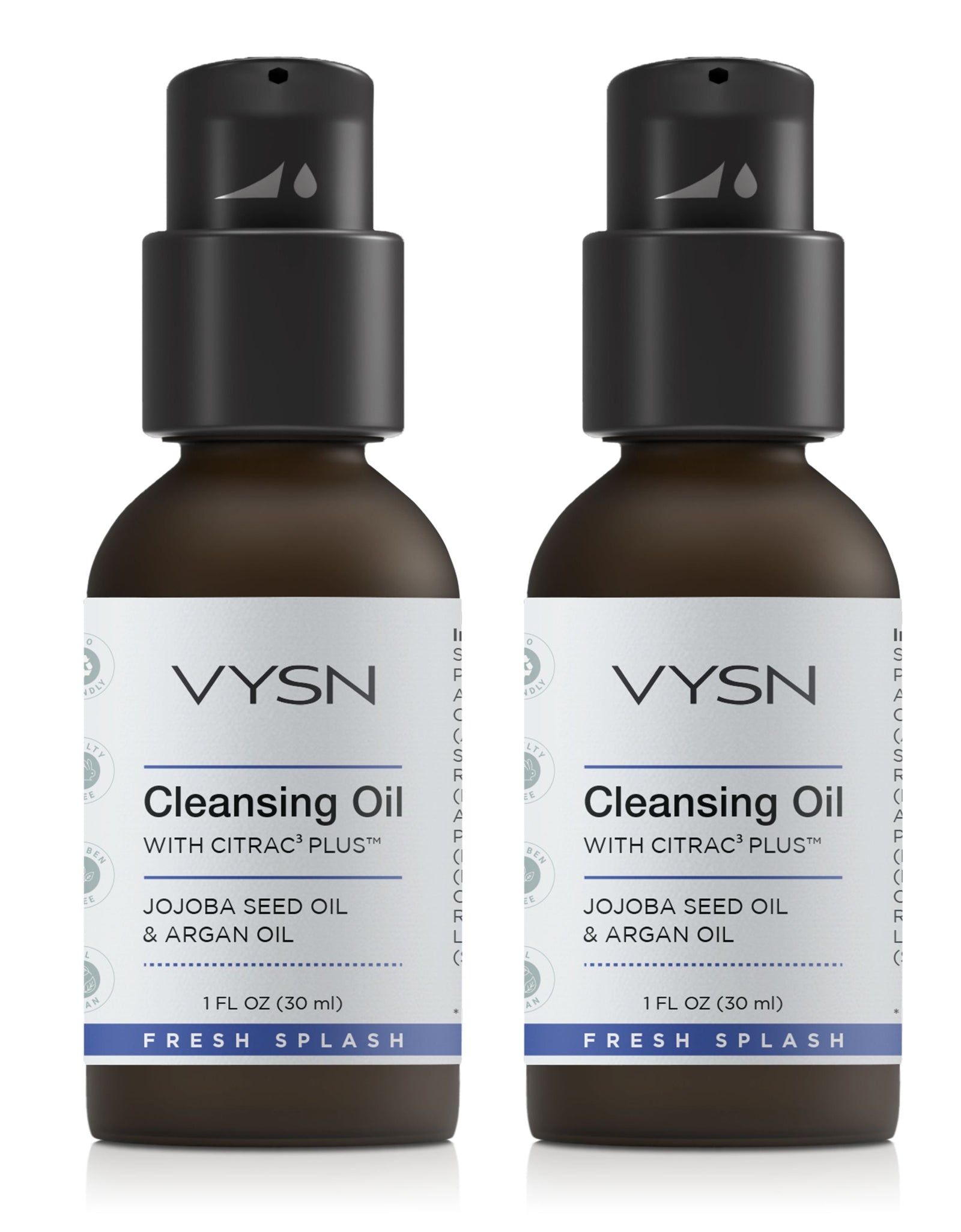 Cleansing Oil with CitraC³ Plus™ - Jojoba Seed Oil & Argan Oil - 2-Pack -  1 oz