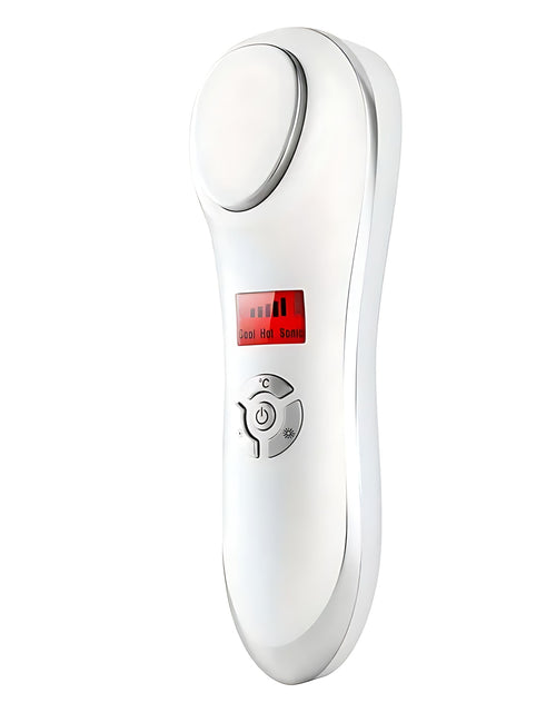 Load image into Gallery viewer, CoolVibe Hot &amp; Cold Face Massaging Device – Handheld Facial Massager with Revitalizing Hot &amp; Cold Compress
