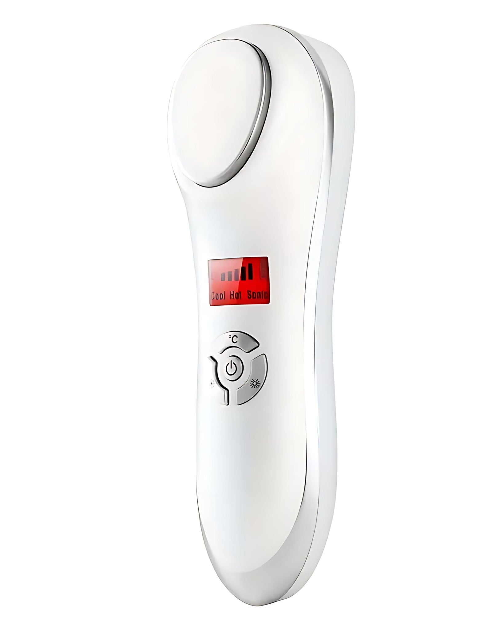 CoolVibe Hot & Cold Face Massaging Device – Handheld Facial Massager with Revitalizing Hot & Cold Compress
