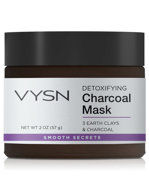 Load image into Gallery viewer, Detoxifying Charcoal Mask - 3 Earth Clays &amp; Charcoal -  2 oz
