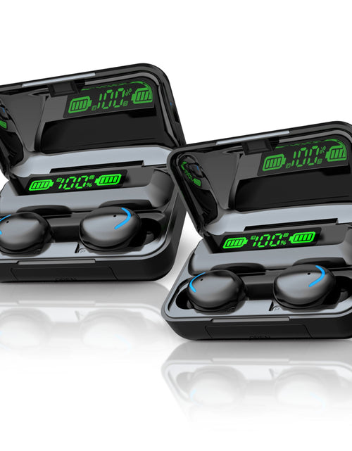 Load image into Gallery viewer, Flux 7 TWS Earbuds w/ Wireless Charging Case &amp; Power Bank - 2-Pack
