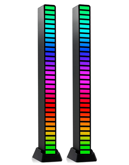 Load image into Gallery viewer, Sound Activated Multi-Color Light Bar - 2-Pack
