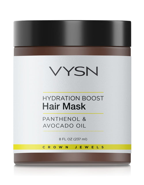 Load image into Gallery viewer, Hydration Boost Hair Mask - Panthenol &amp; Avocado Oil -  8 oz
