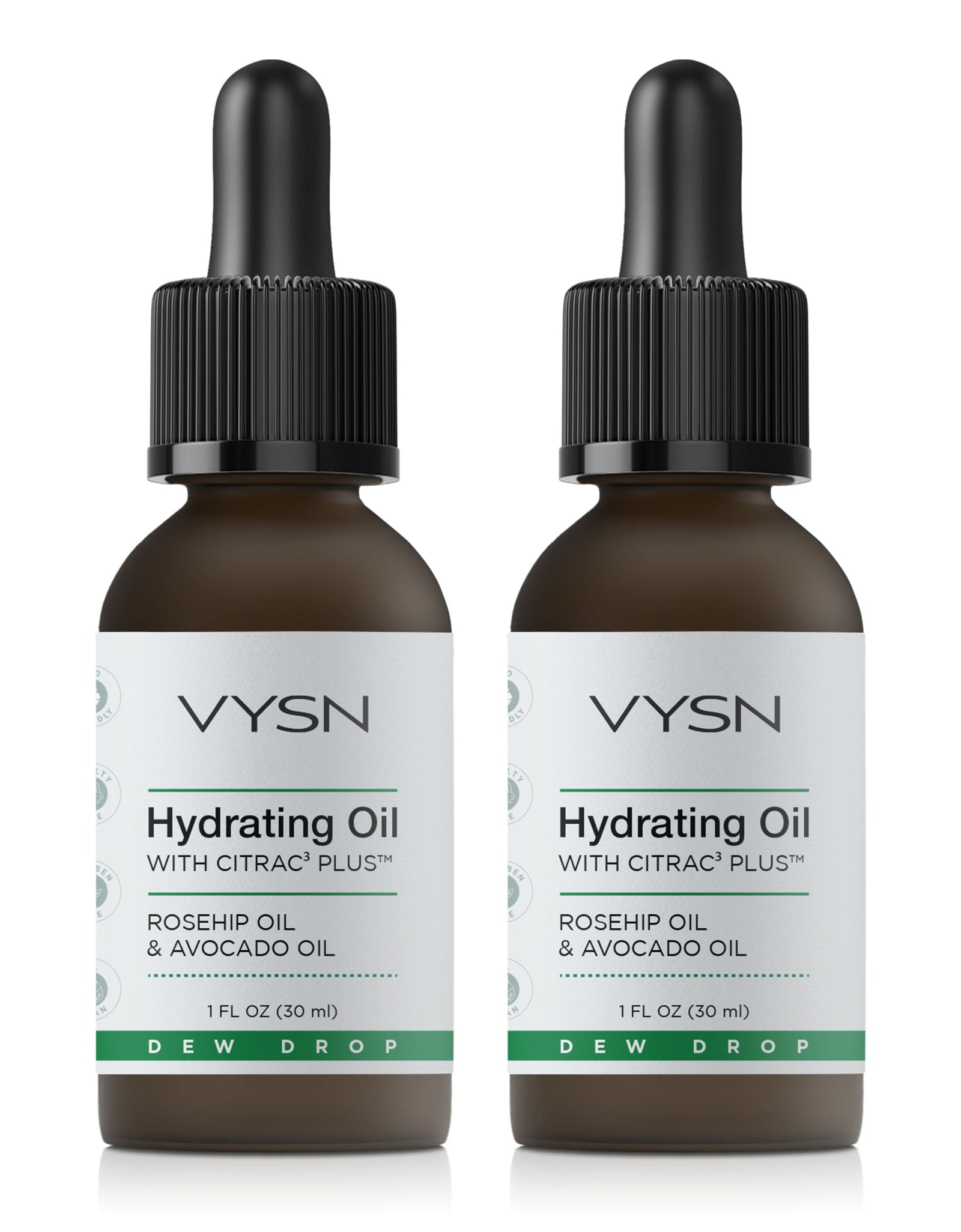 Hydrating Oil with CitraC³ Plus™ - Rosehip Oil & Avocado Oil - 2-Pack -  1 oz