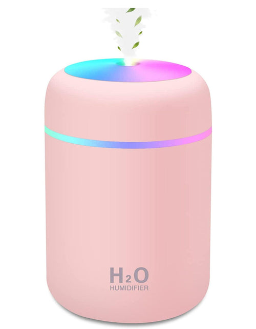Load image into Gallery viewer, Mini Portable 300ml Cool Mist Personal USB Humidifier
