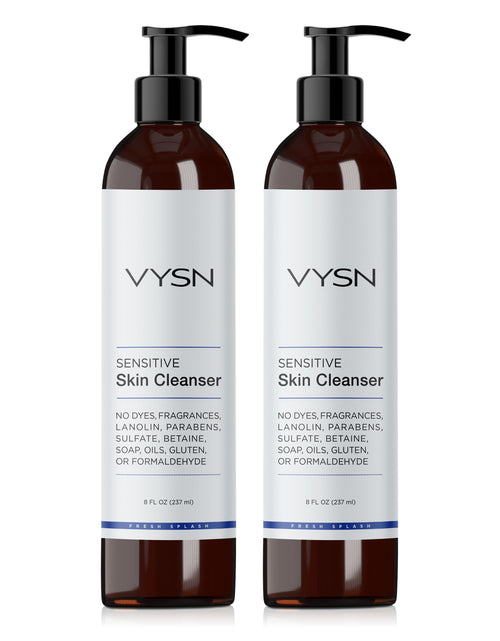 Load image into Gallery viewer, Sensitive Skin Cleanser - Gentle &amp; Soothing Cleanser - 2-Pack -  8 oz
