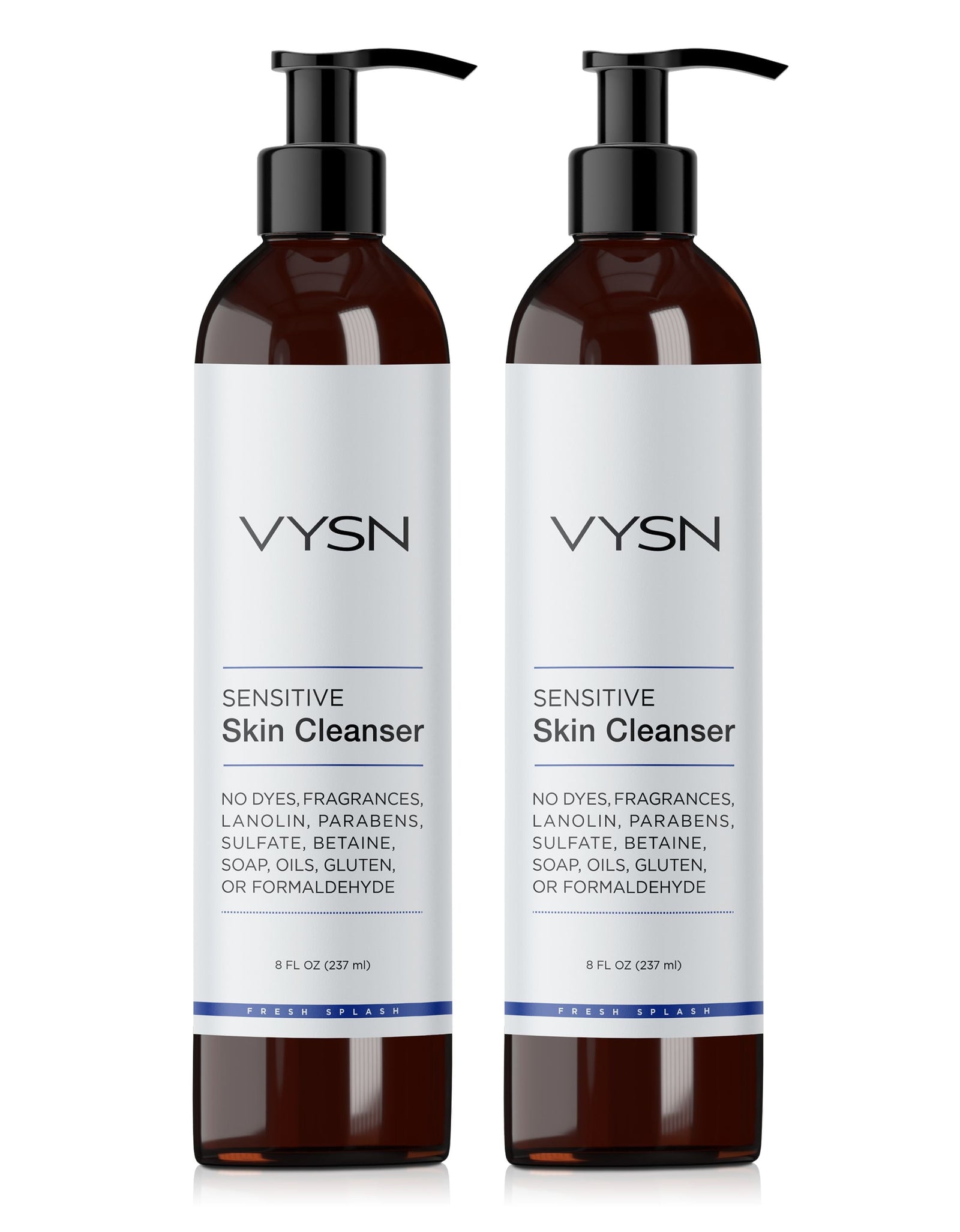 Sensitive Skin Cleanser - Gentle & Soothing Cleanser - 2-Pack -  8 oz
