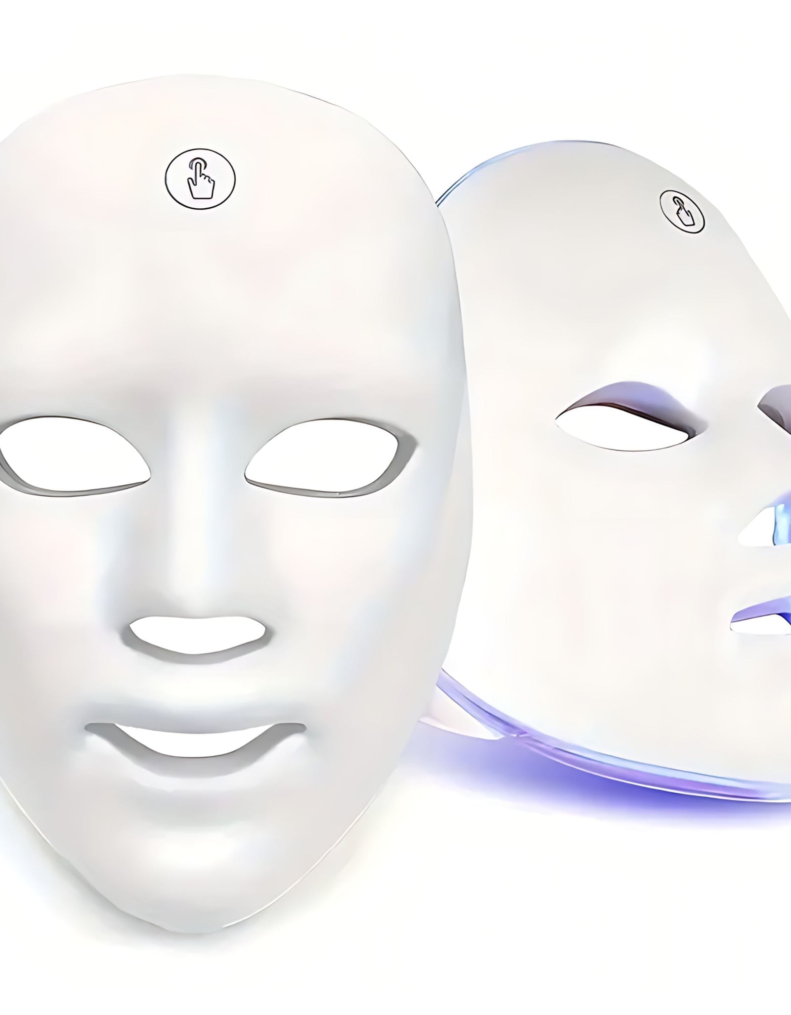 SpectrumGlow 7C LED Mask - Portable & Rechargeable LED Light Therapy Facial Veil