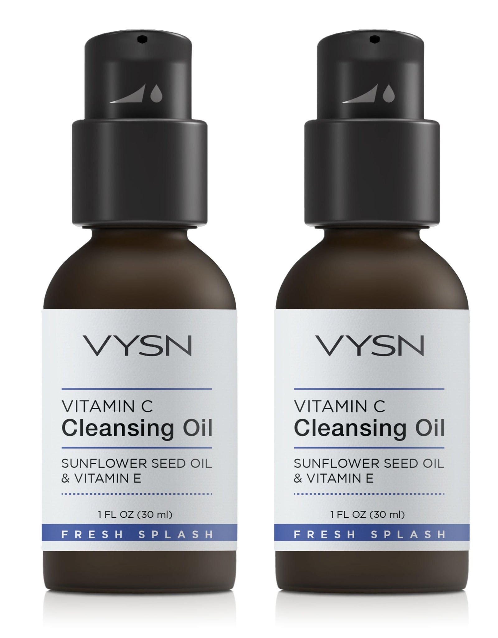 Vitamin C Cleansing Oil - Sunflower Seed Oil & Vitamin E - 2-Pack -  1 oz