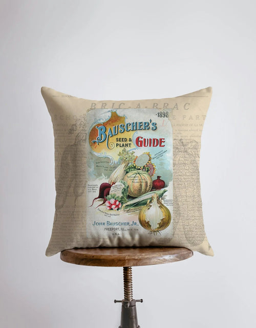 Load image into Gallery viewer, Vegetable | Pillow Cover | Vegan | Vegan Gift | Farmhouse Decor | Home Decor | Throw Pillow | Pillow | Accent Pillow Covers | Country Decor by UniikPillows
