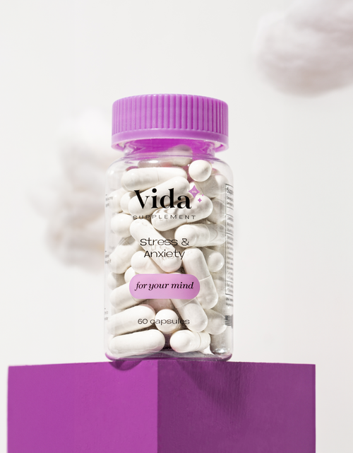 Load image into Gallery viewer, Estrés y Ansiedad by Vida Supplement
