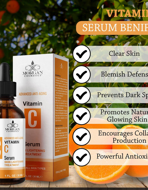 Load image into Gallery viewer, Vitamin C Serum 1 oz by Morgan Cosmetics
