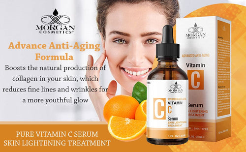 Load image into Gallery viewer, Vitamin C Serum 1 oz by Morgan Cosmetics
