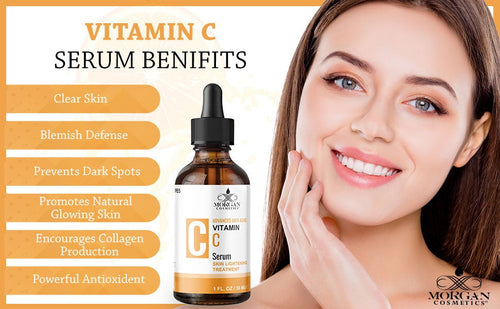 Load image into Gallery viewer, Vitamin C Serum 1 oz by Morgan Cosmetics
