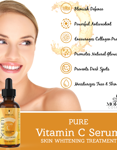 Load image into Gallery viewer, VITAMIN C SERUM 2 OZ by Morgan Cosmetics
