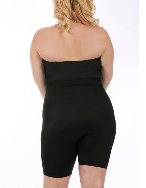 Load image into Gallery viewer, InstantFigure  Curvy Strapless Bandeau Shorts w/open gusset WBS011C by InstantFigure INC
