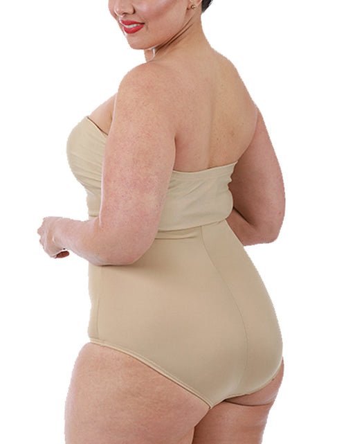 Load image into Gallery viewer, InstantFigure Shapewear Curvy Bandeau Brief with hook &amp; eye WBS012C by InstantFigure INC
